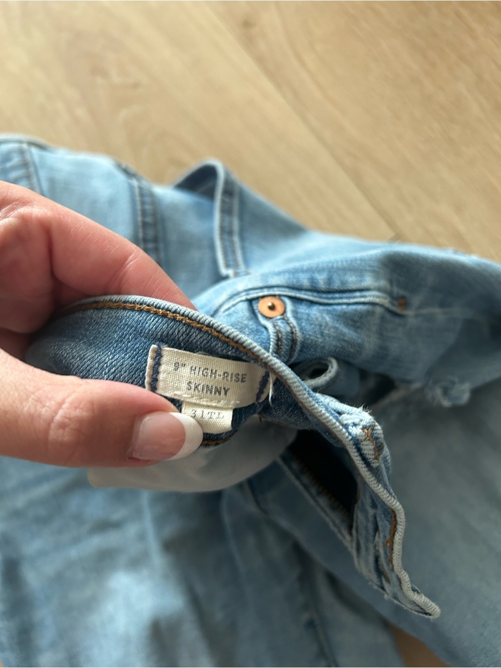 Madewell High Rise 9” Skinny Jean women’s 3 tall - Picture 3 of 6